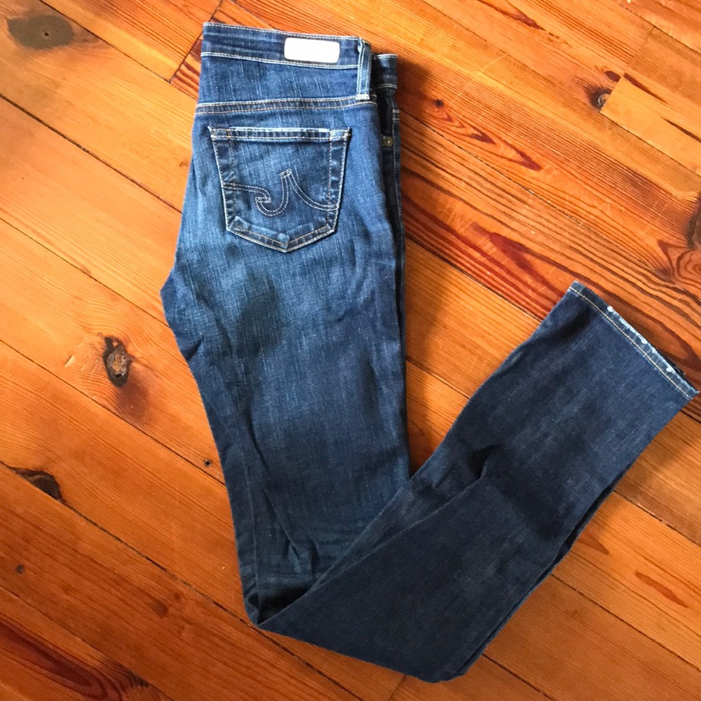 AG skinny straight jeans